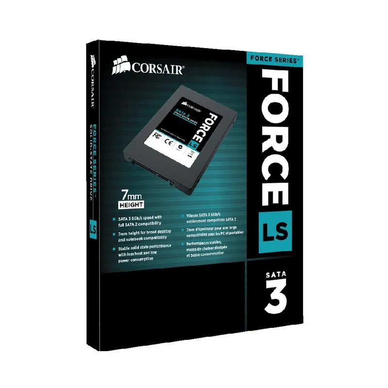 SSD - 2,5pol / SATA3 - 120GB - Corsair Force LS Series - CSSD-F120GBLSB