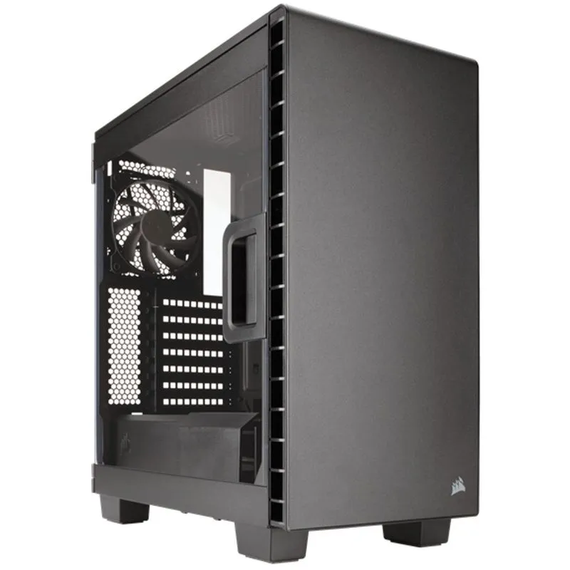 Gabinete E-ATX - Corsair Carbide Clear 400C - Preto - CC-9011081-WW