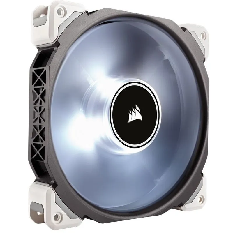 Ventoinha (Cooler) - 14cm - Corsair ML140 PRO (Led Branco) - CO-9050046-WW