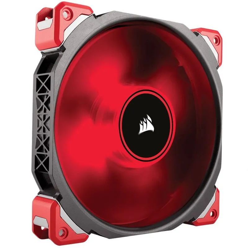 Ventoinha (Cooler) - 14cm - Corsair ML140 PRO (Led Vermelho) - CO-9050047-WW