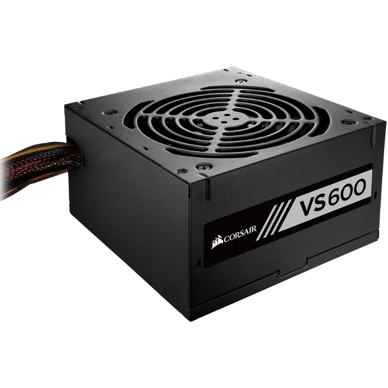 Fonte Corsair 600W 80 Plus White S600 ATX PFC Ativo CP-9020119-LA
