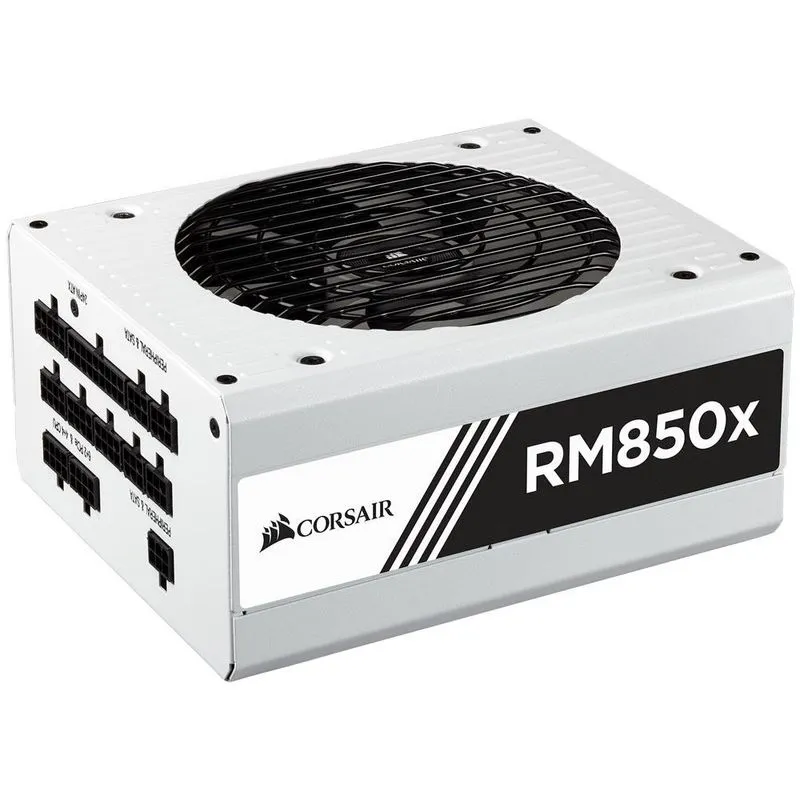 Fonte ATX - 850W - Corsair RM850x - 80 Plus Gold Modular - Branca - CP-9020188-WW