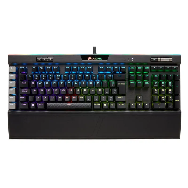 Teclado Gamer Mecânico Switch Cherry MX Speed RGB K95 Ch-9127014-br Corsair