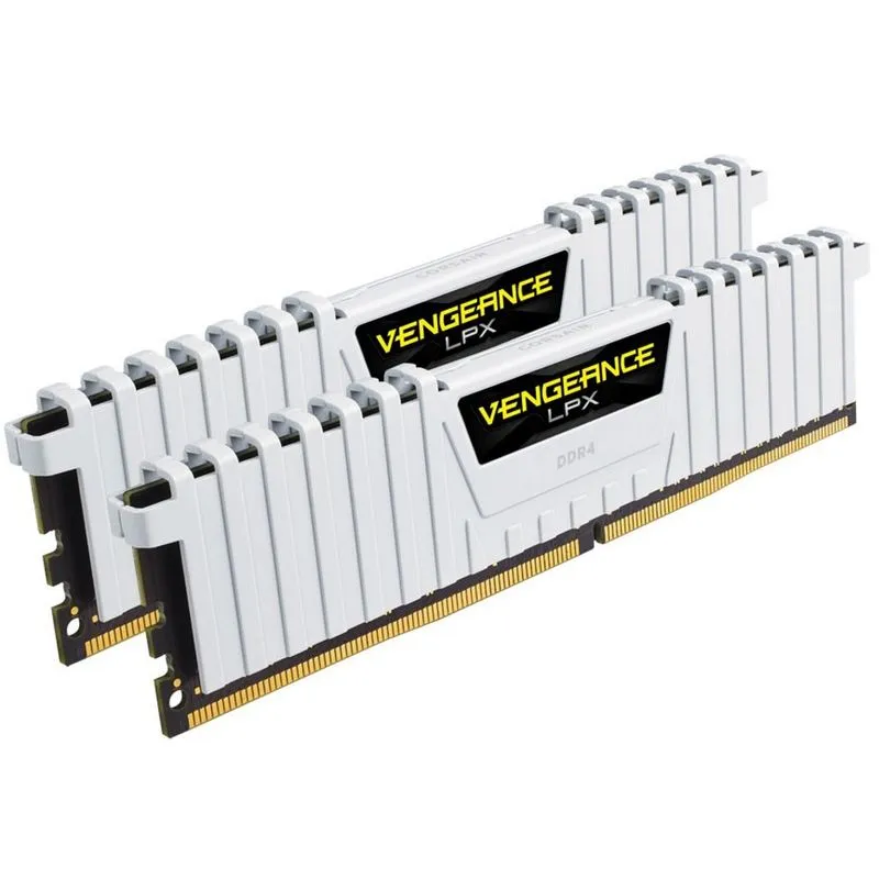 Memória DDR4 - 32GB (2x 16GB) / 3.200MHz - Corsair Vengeance LPX White - CMK32GX4M2B3200C16W