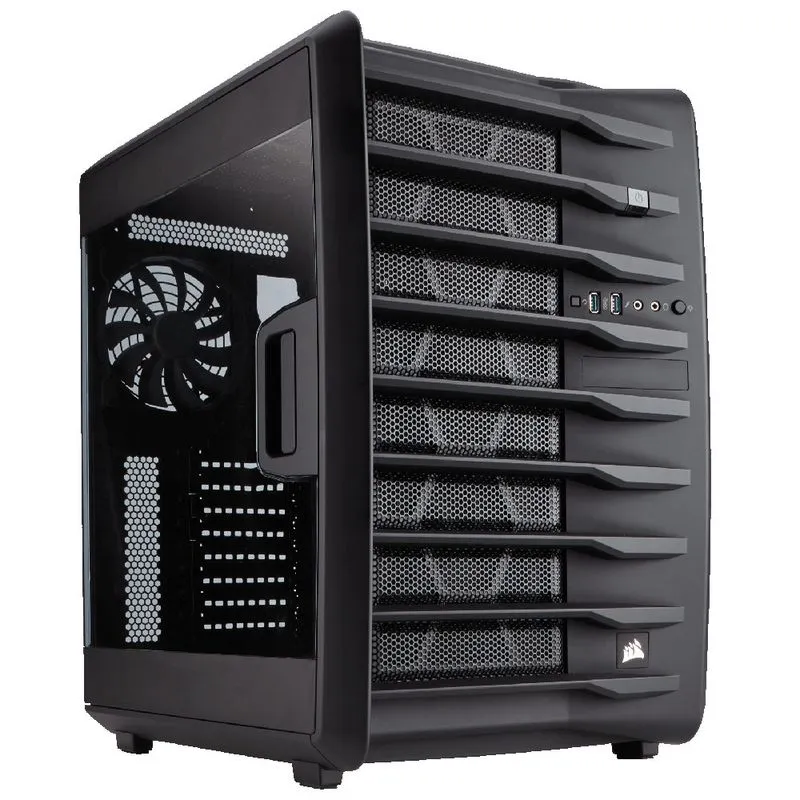 Gabinete ATX - Corsair Carbide Air 740 (c/ janela) - Preto - CC-9011096-WW