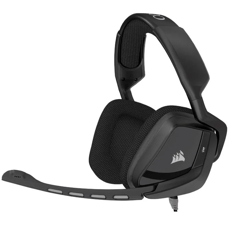Fone de Ouvido (c/ mic) - Corsair Surround Hybrid Stereo Gaming c/ adaptador USB Dolby 7.1 - CA-9011146-NA