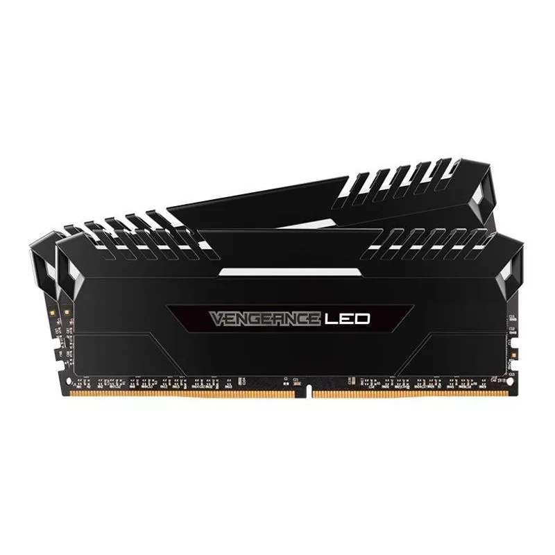 Memória DDR4 - 32GB (2x 16GB) / 2.666MHz - Corsair Vengeance LED - CMU32GX4M2A2666C16