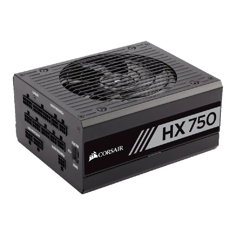 Fonte ATX - 750W - Corsair HX750 - 80 Plus Platinum - Preta - CP-9020137-WW