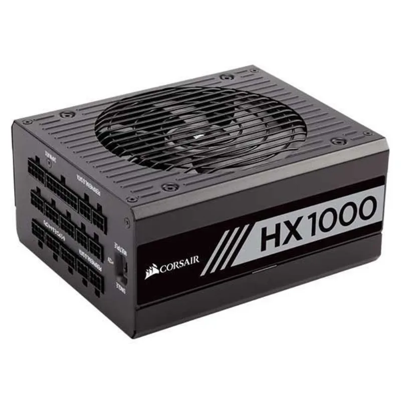 Fonte Corsair HX1000 - 1000W, 80 Plus Platinum, Modular, Preto - CP-9020139-WW