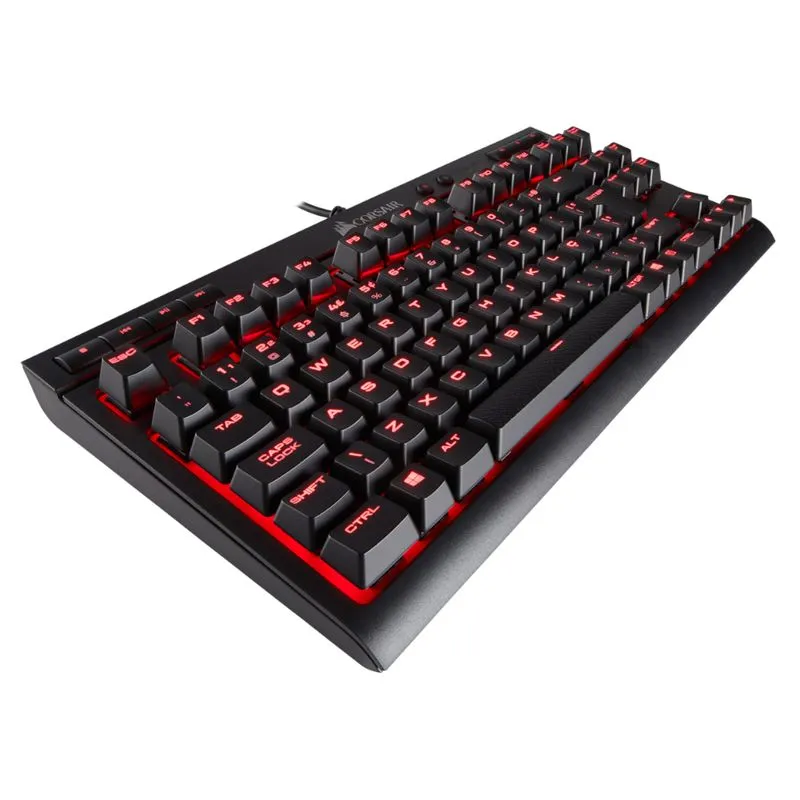 Teclado Mecânico - USB - Corsair Gaming K63 (MX Red) - Preto - CH-9115020-BR