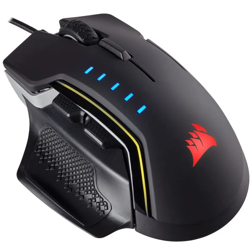 Mouse - USB - Corsair Gaming Glaive RGB - Aluminum - CH-9302111-NA
