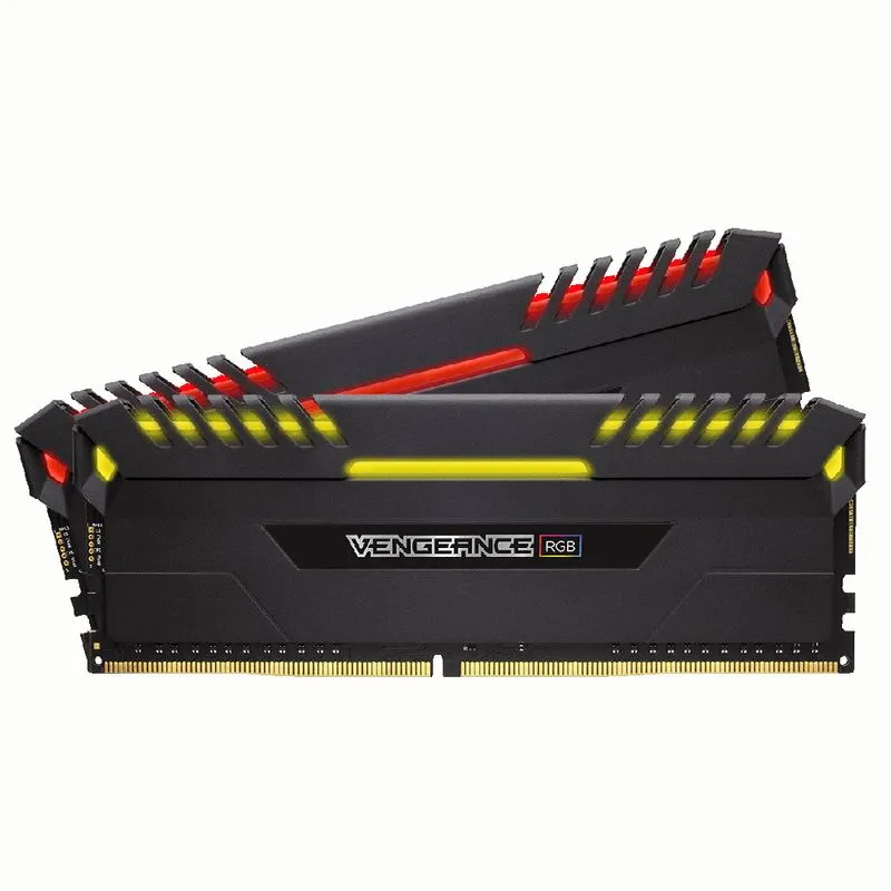 Memória DDR4 - 16GB (2x 8GB) / 3.000MHz - Corsair Vengeance RGB - CMR16GX4M2C3000C15