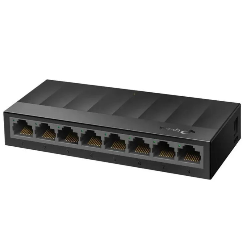 Switch Tp-Link Ls1008G 8 Portas Gigabit Série Lite Wave V2