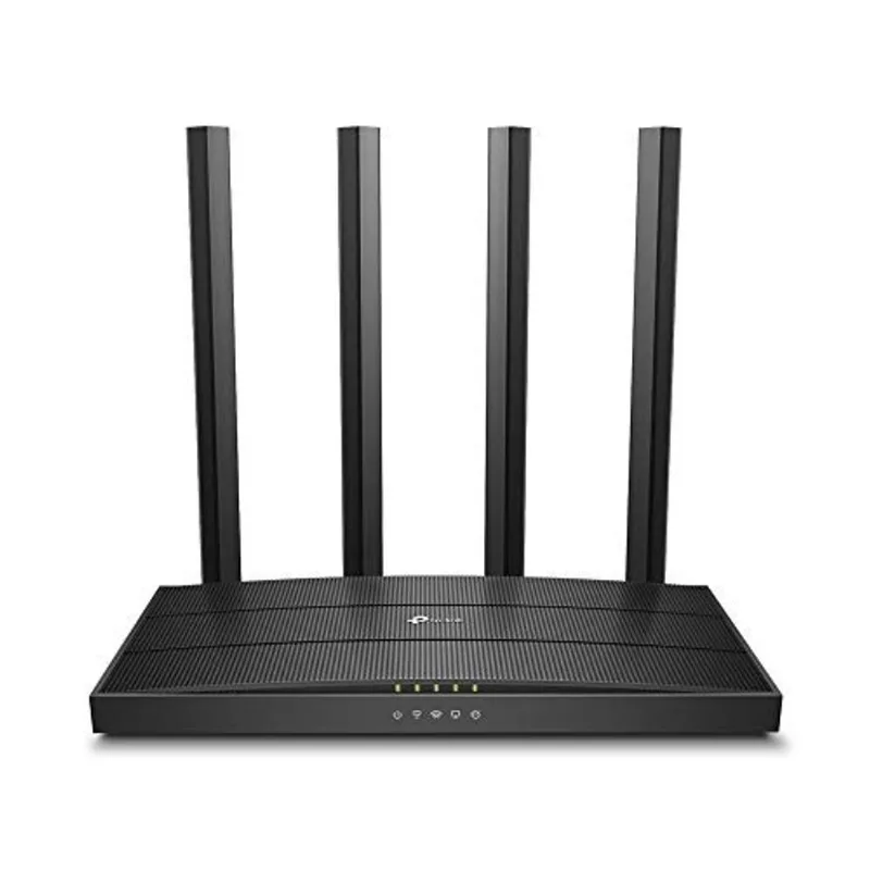 TP-Link AC1200 Gigabit WiFi Router (Archer A6 V3) - Dual Band mu-mimo Wireless Internet Router, 4 x Antenas, OneMesh e modo ap, Cobertura de Longo Alcance