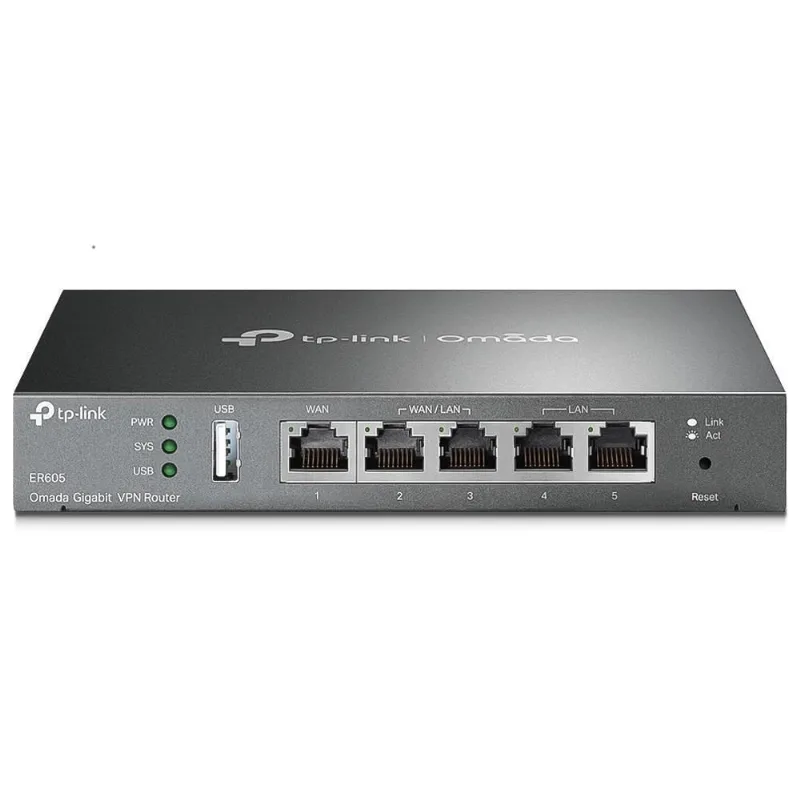 Roteadorvpngigabit Router Tp-Link Tl-Er605 Multi-Wan Gigabit