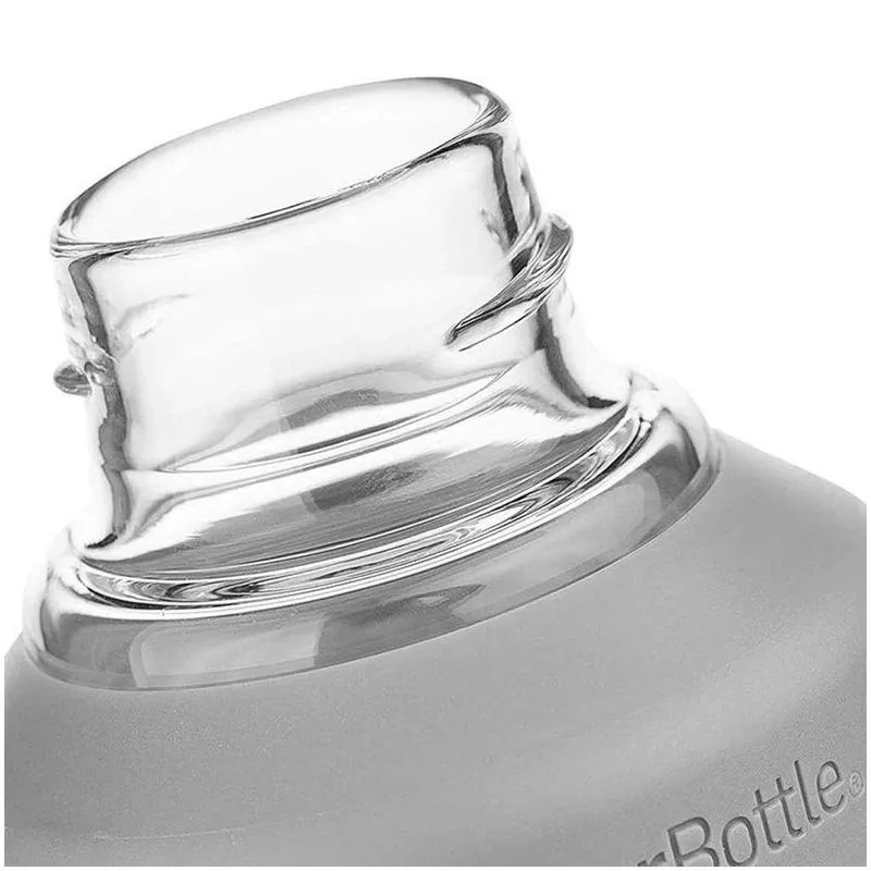 Coqueteleira Blender Bottle Mantra Glass 20oz/600ml Cor Cinza