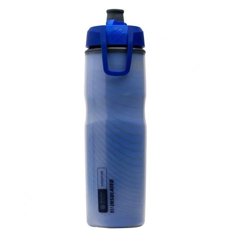 Caramanhola Squeeze Blender Bottle Halex Insulated 24oz/709ml Cor Azul
