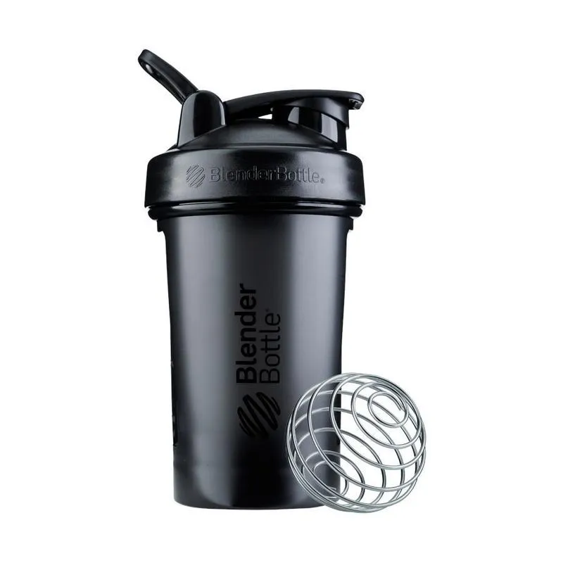 Coqueteleira Blender Bottle Classic V2 600ml - Preto