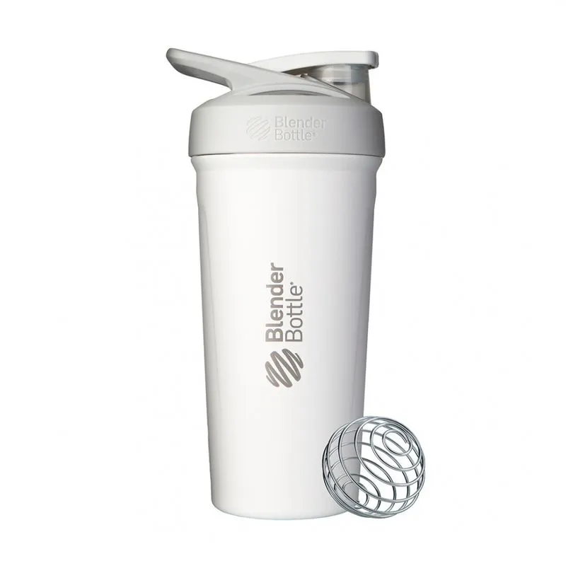 Coqueteleira Strada Stainless Steel Térmica (710ml) - Blender Bottle