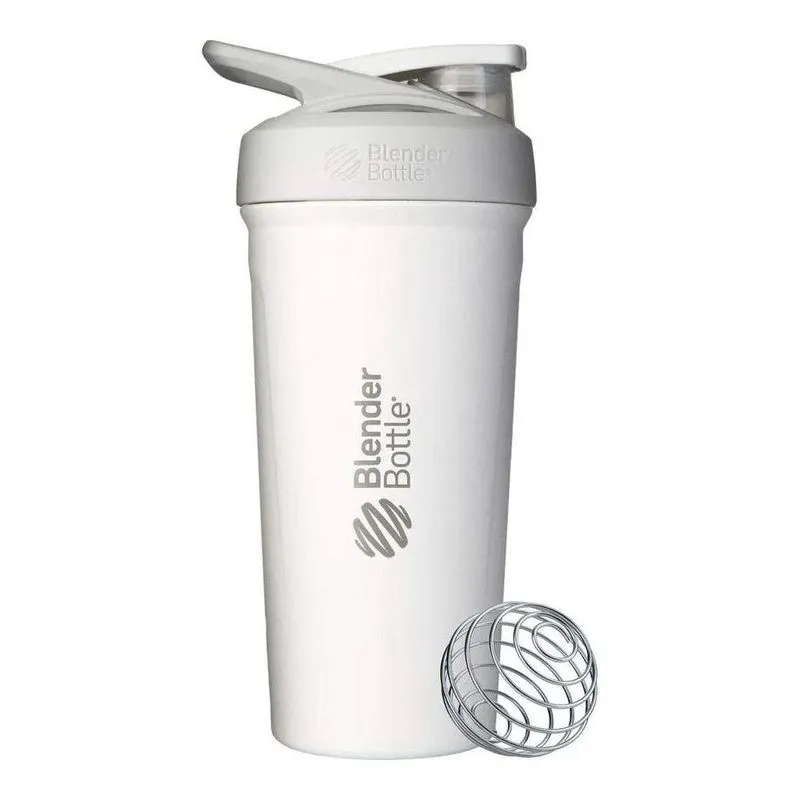 Coqueteleira Blender Bottle Strada Térmica 24oz/710ml Cor Branco