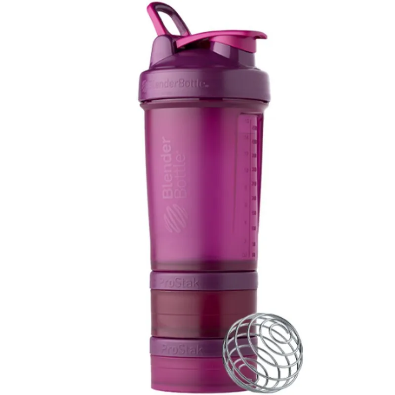 Coqueteleira Blender Bottle Prostak 650ml - Roxo Ameixa