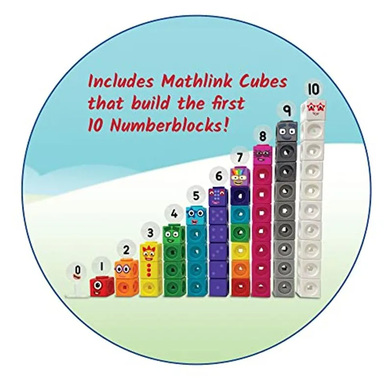 Cubos Matemáticos Números 1-10 Hand2mind Hand2mind Mathlink Cubos Numberblocks 1-10 Conjunto De Atividades, 3