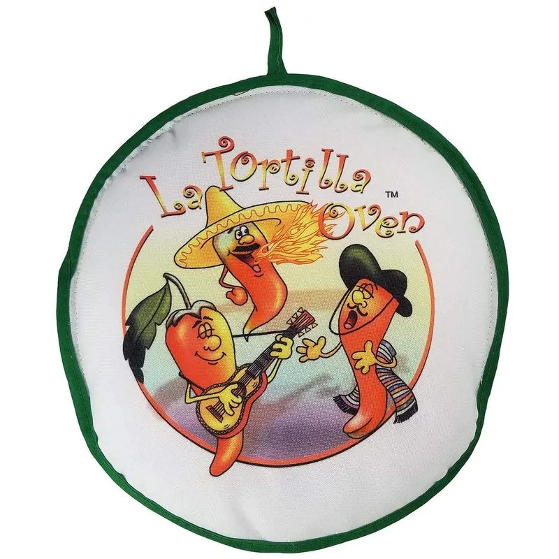 Aquecedor De Tortilhas La Tortilla Oven 10 Singing Peppers