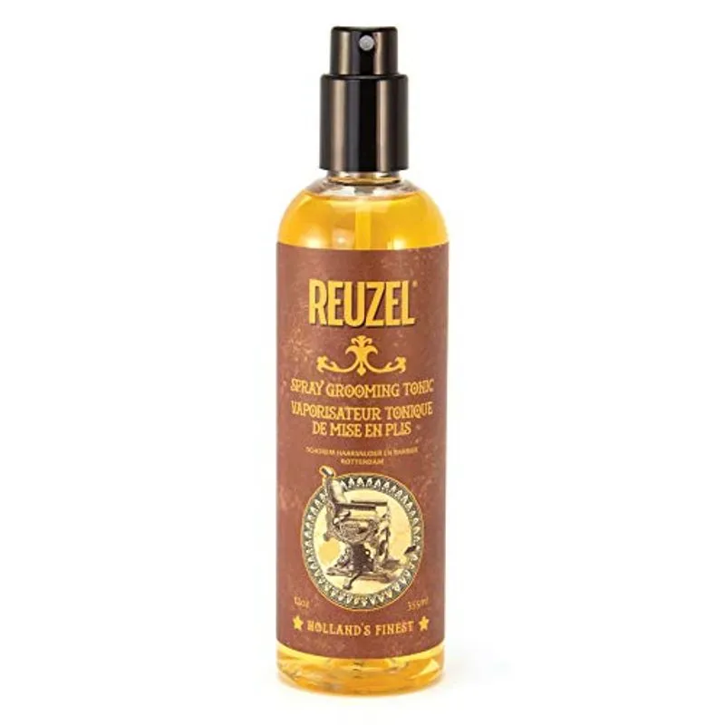 Spray De Cabelo Reuzel- Tônico Grooming- Secagem Com Secador- Vol, Textura E Brilho Baixo- Protege Contra Estilização Térmica- 12o