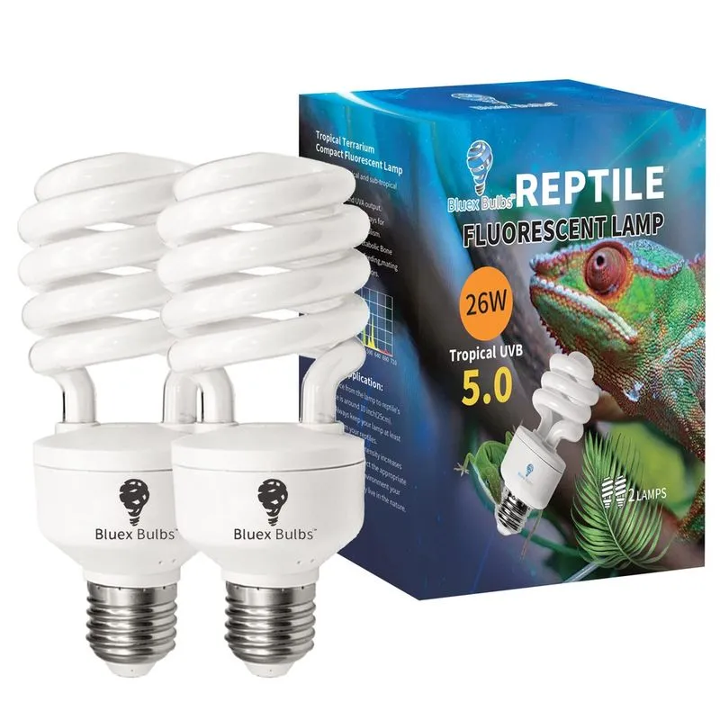 Bulbo de répteis Bluex Bulbs 23W Tropical uva uvb Light 5.0 uvb