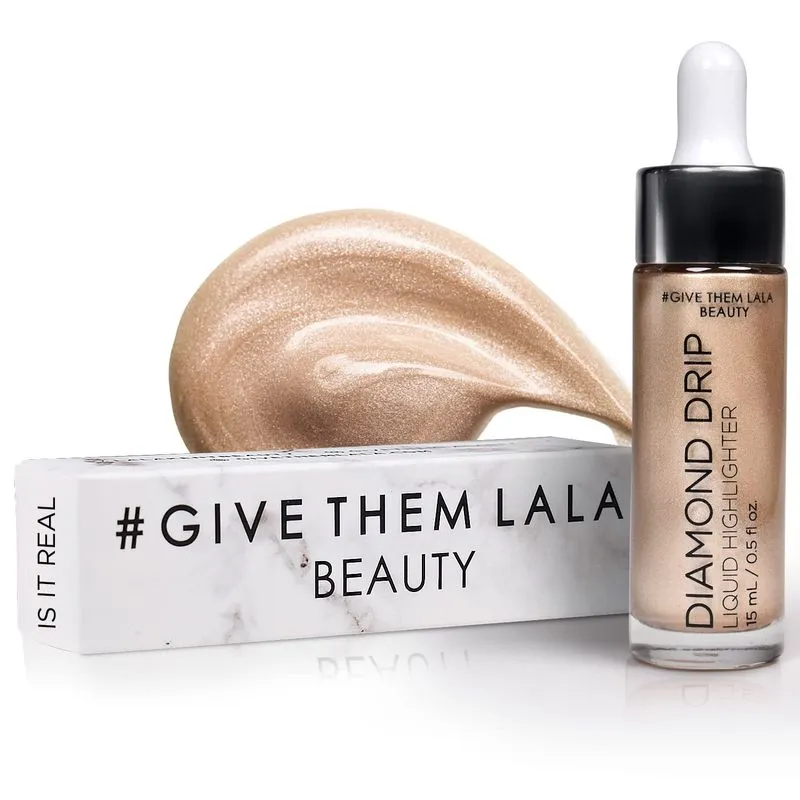O Marcador Líquido Dá A Eles Lala Diamond Drip Shimmer