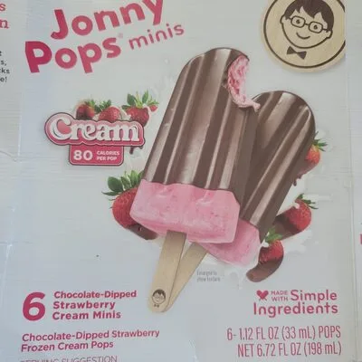 Chocolate-dipped Strawberry Cream Minis