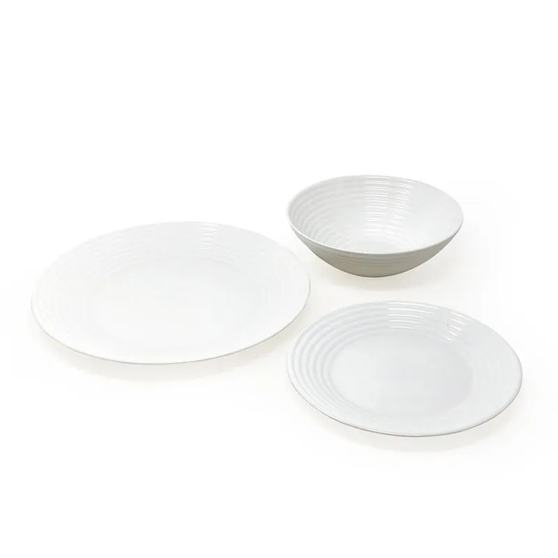 Jogo De Cerâmica 12 Pcs (pratos E Tigelas)