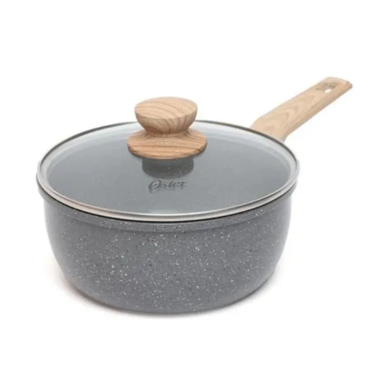 Panela com Tampa 3L 20CM Marble Dark Grey Oster