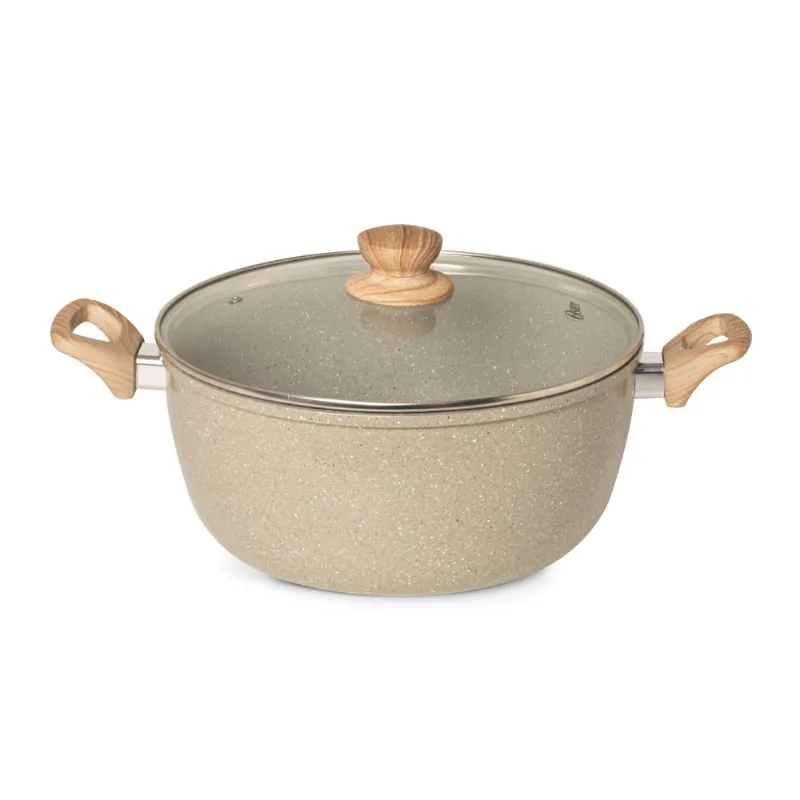 Caçarola 4,5L 24CM Marble Cinza Dust Oster
