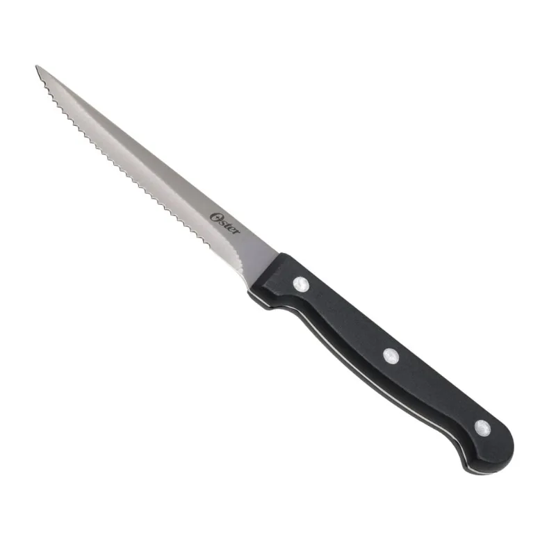 Jogo de Facas para Carne Aço Inoxidável Foxby Oster