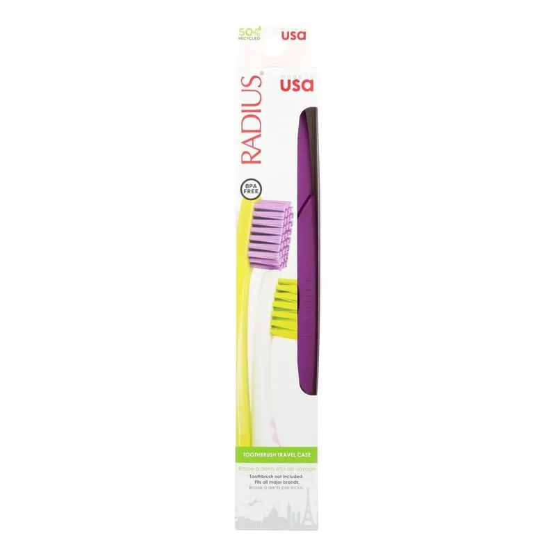 Estojo Para Escova De Dentes Radius Case Of 6 Sustainable Recicled