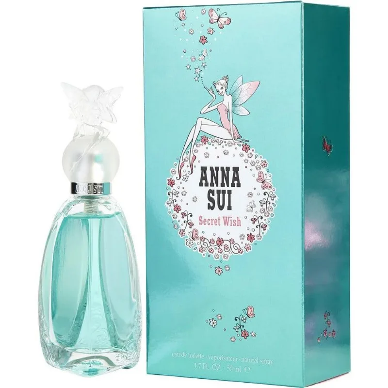 Perfume Feminino Anna Sui Secret Wish Edt Spray 50 Ml
