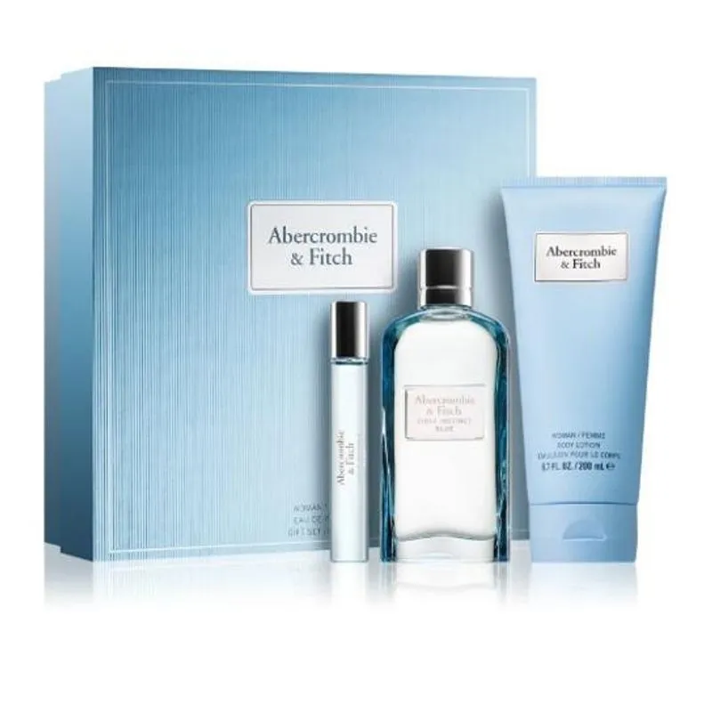 Coffret Abercrombie &amp; Fitch First Instinct Blue