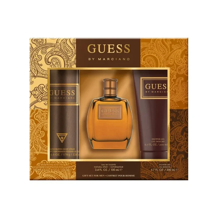 Guess By Marciano Man Set Eau De Toilette & Sg 200ml & Body Spray 226ml 100ml 100ml