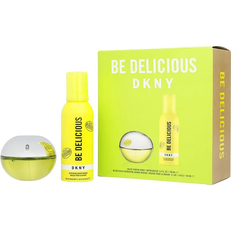 Perfume Feminino Donna Karan Dkny Be Delicious Edp Spray 100 Ml&amp;mousse Banho 150