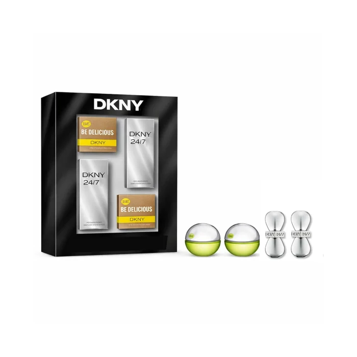 Donna Karan Woman Mini Set Eau De Parfum (be Delicious & Be Delicious & 24/7 & 24/7) 4x 7ml 4x 7ml