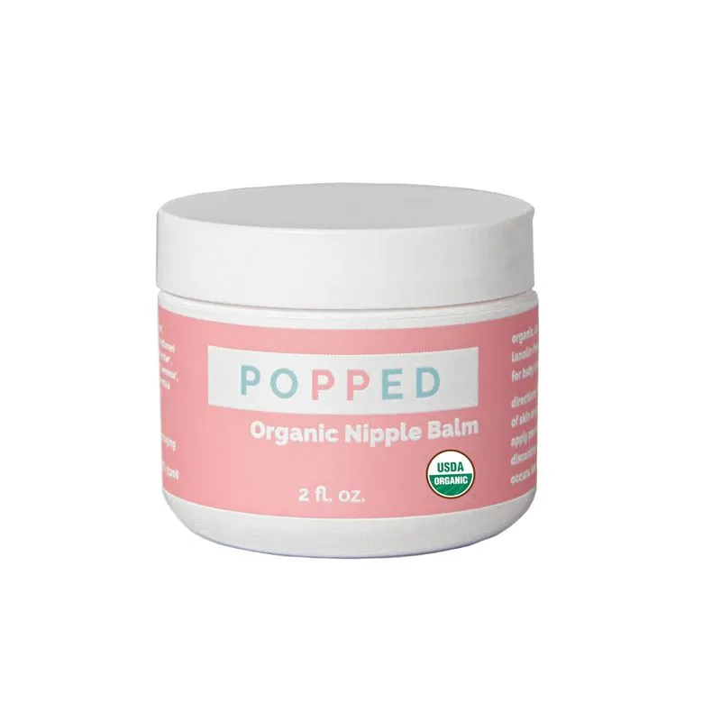 Manteiga De Mamilo Popped, Hidratante Orgânico, 60 Ml, Fabricada Nos Eua