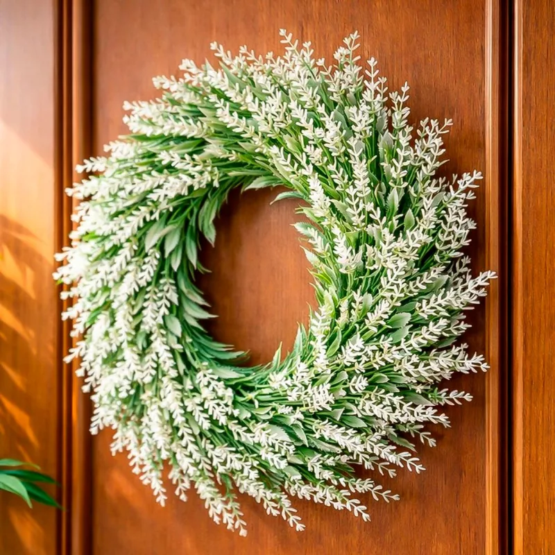 Guirlanda Enfeite Decoração Lavanda Alfazema Artificial 30cm