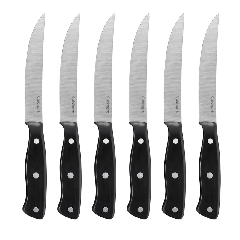 Conjunto de Facas para Churrasco 6 Peças Preto Cuisinart ® C77TR-S6SK