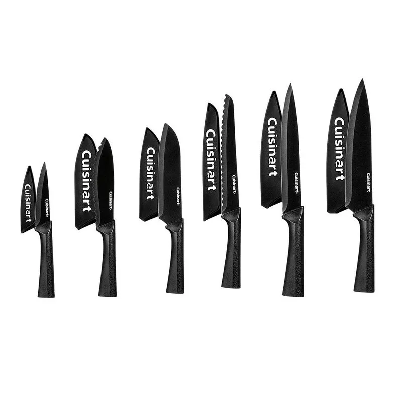 Conjunto de Facas Black Metallic 12 Peças Cuisinart ®