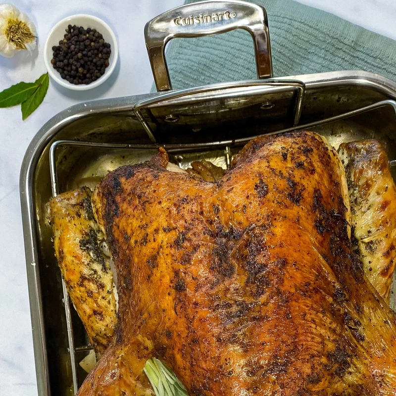 Chefs Classic Roasting Pan W/ Rack Stainless / 16IN