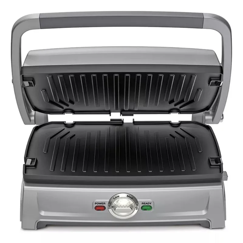 Grill Elétrico Compacto Inox 5 em 1 220V Cuisinart ® GR-102BRB