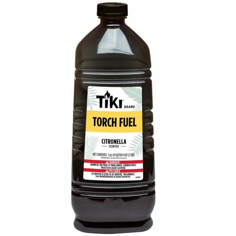 Torch Fuel Tiki Lemongrass Citronella Yellow 3l (pacote Com 4)