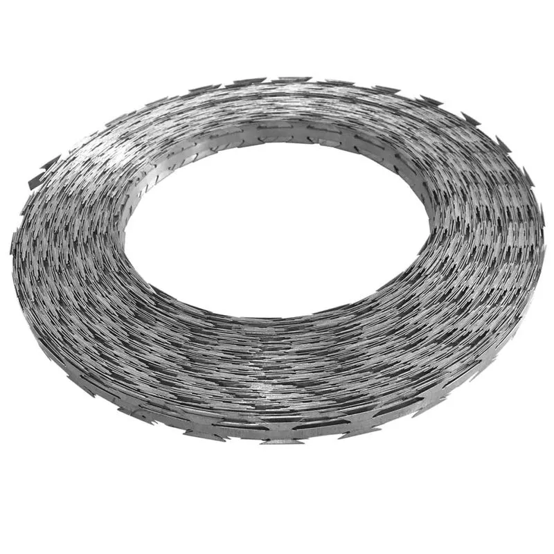Razor Fence Vidaxl Bto-22 Nato Razor Wire Aço Galvanizado 8m