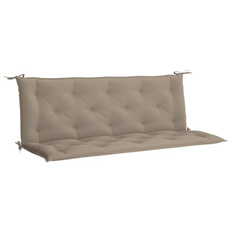 Almofadas De Banco De Jardim Vidaxl Para Exterior/interior, 2 Peças - Taupe